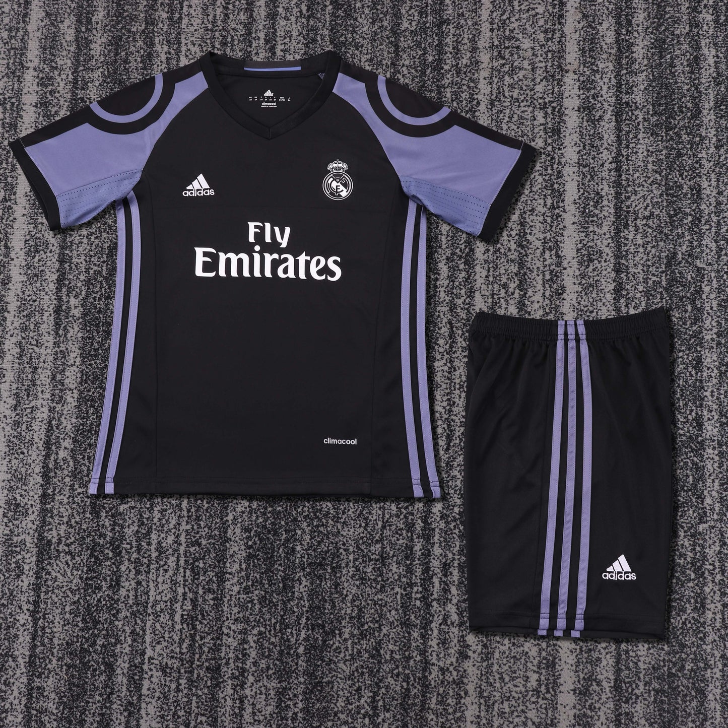 Kit Infantil Real Madrid Awa 16/17 - Preto