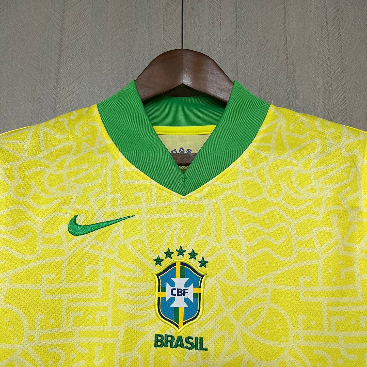 Kit Infantil Brasil Home 24/25 - Amarelo
