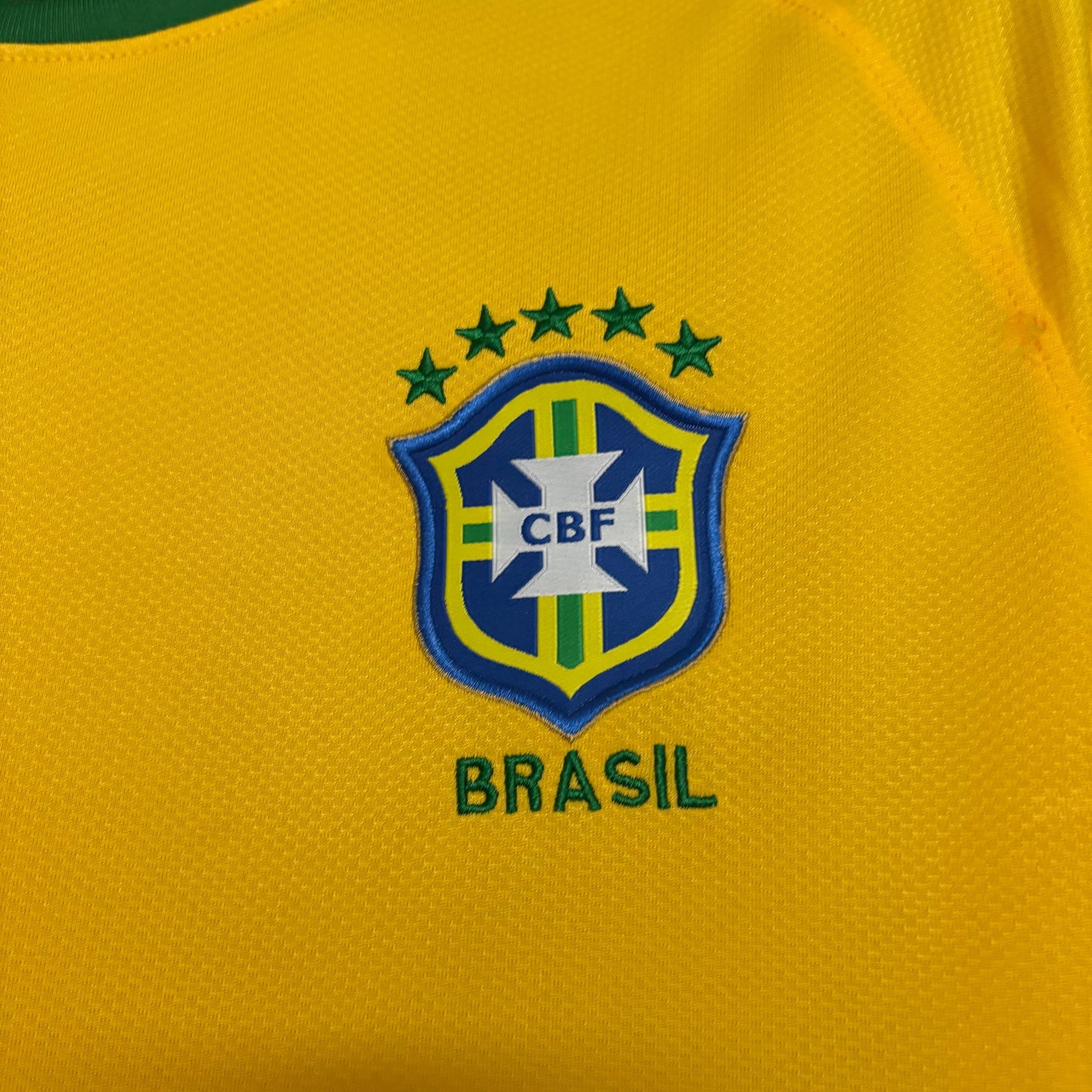 Brasil Home Retrô 2010 Nike - Amarelo
