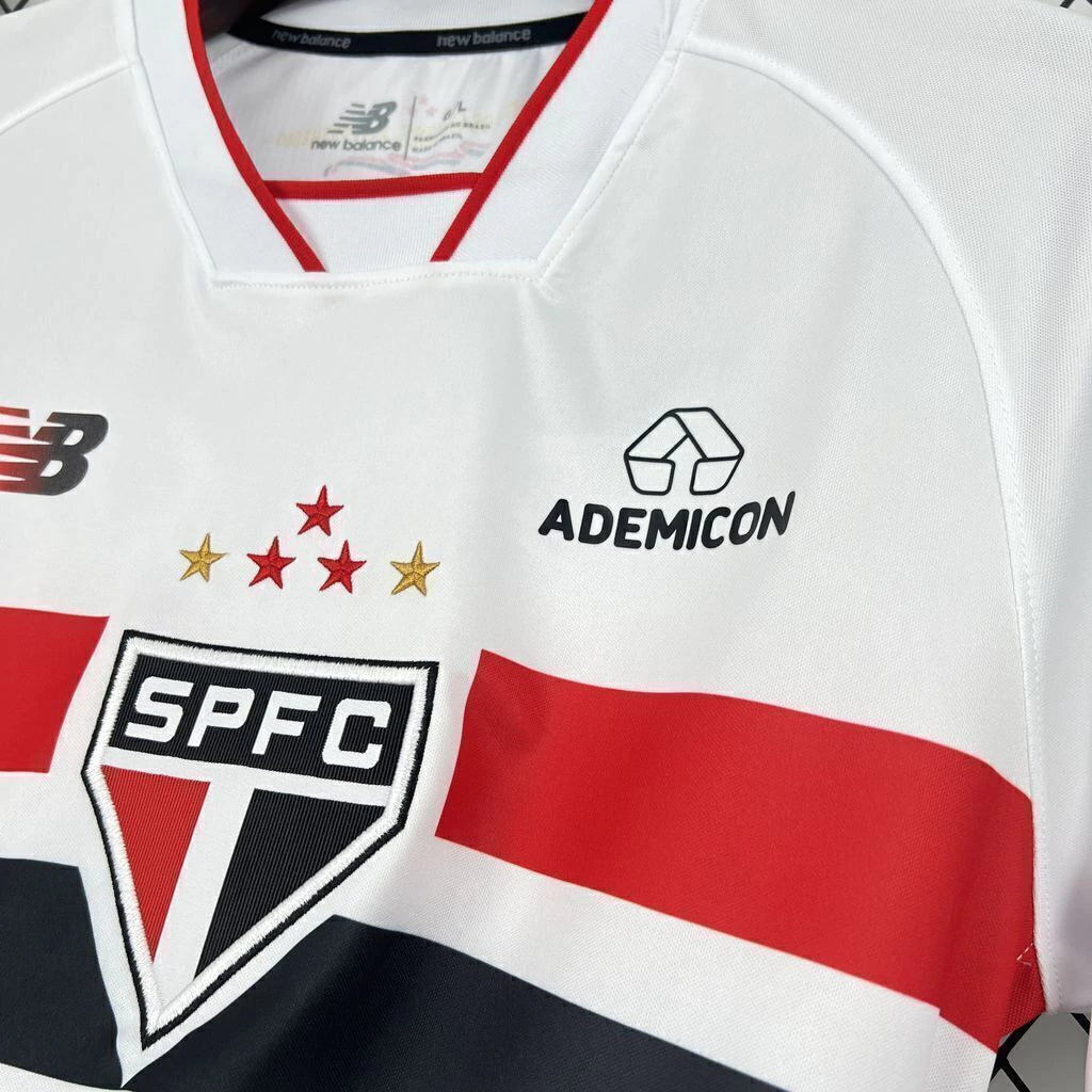 São Paulo Home 26/27 Torcedor New Balance Masculina - Branca