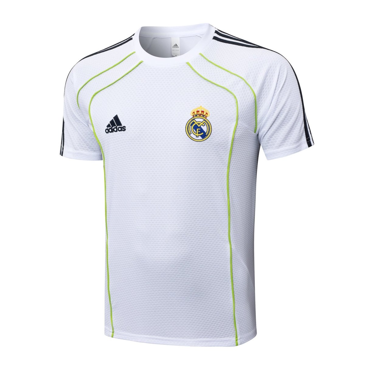 Kit de Treino Adulto Real Madrid 2025/26 Short e Camisa - Branca