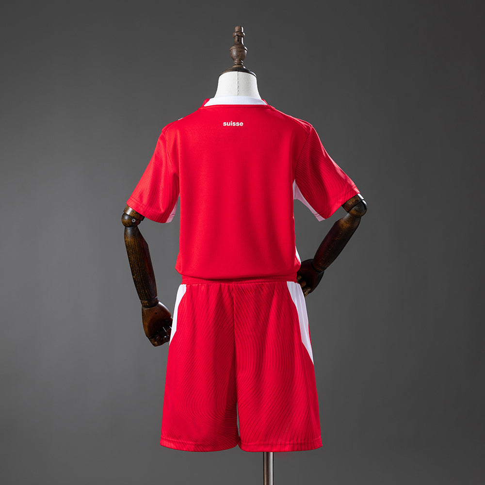 Kit Infantil Suiça Home 26/27 - Vermelho