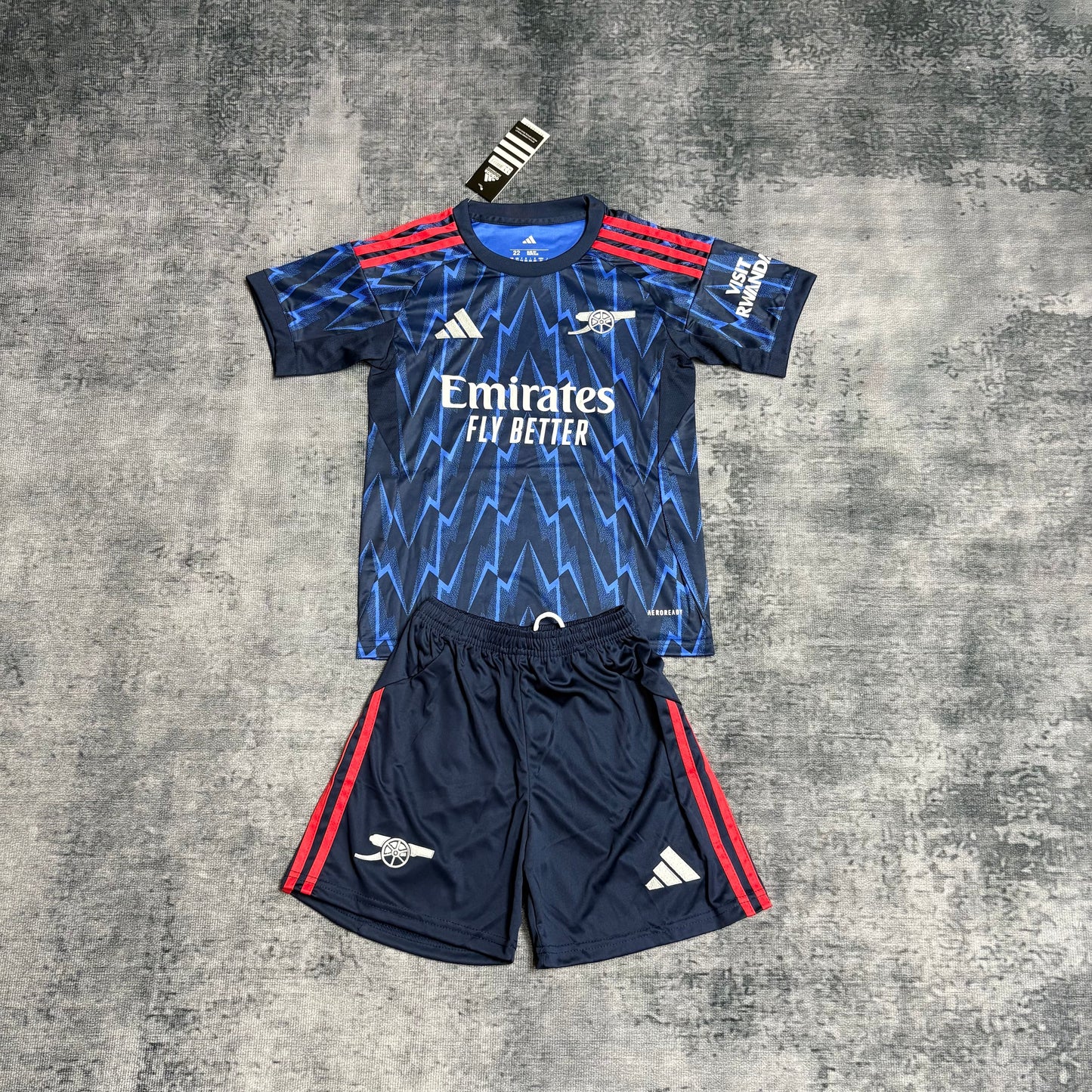 Kit Infantil Arsenal Away 25/26 - Azul