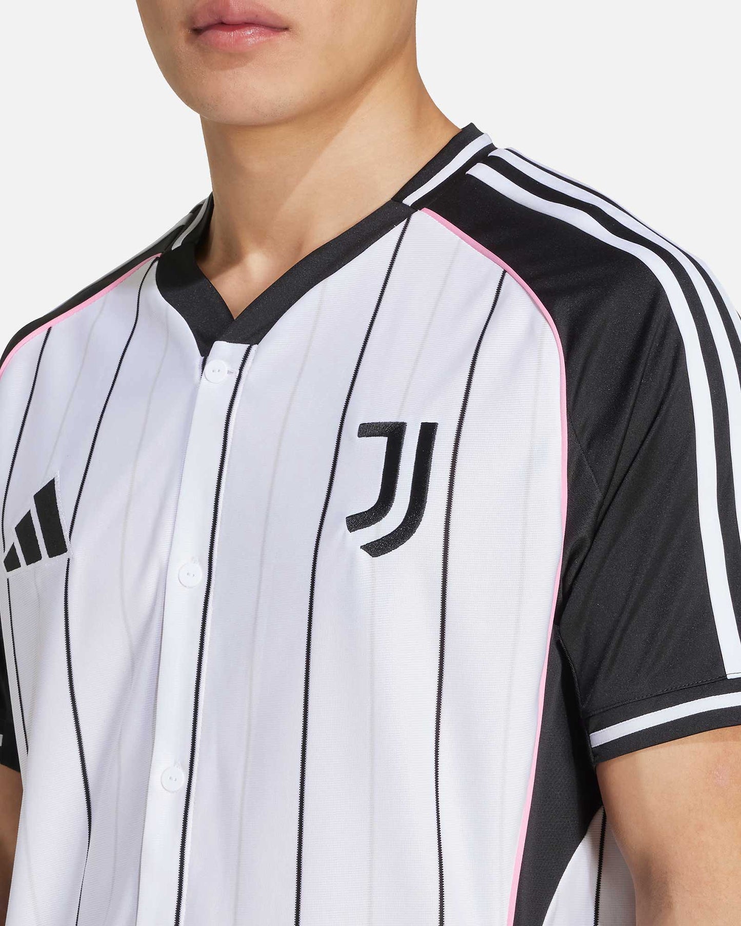 Juventus Baseball 25/26 Torcedor Adidas  - Preto e Branco