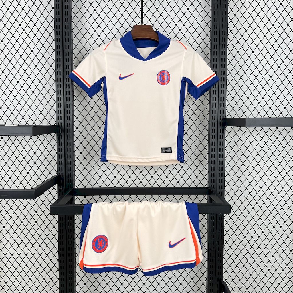 Kit Infantil Chelsea Away 24/25 - Bege