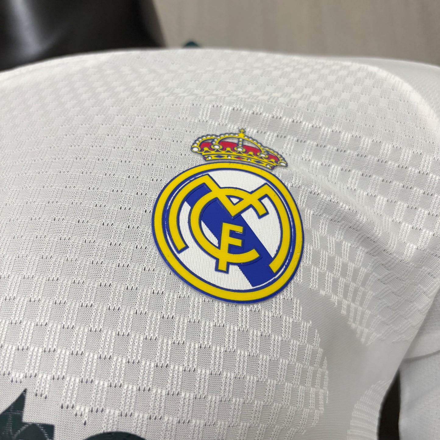 Real Madrid Home 26/27 Jogador Manga Longa Adidas - Branca