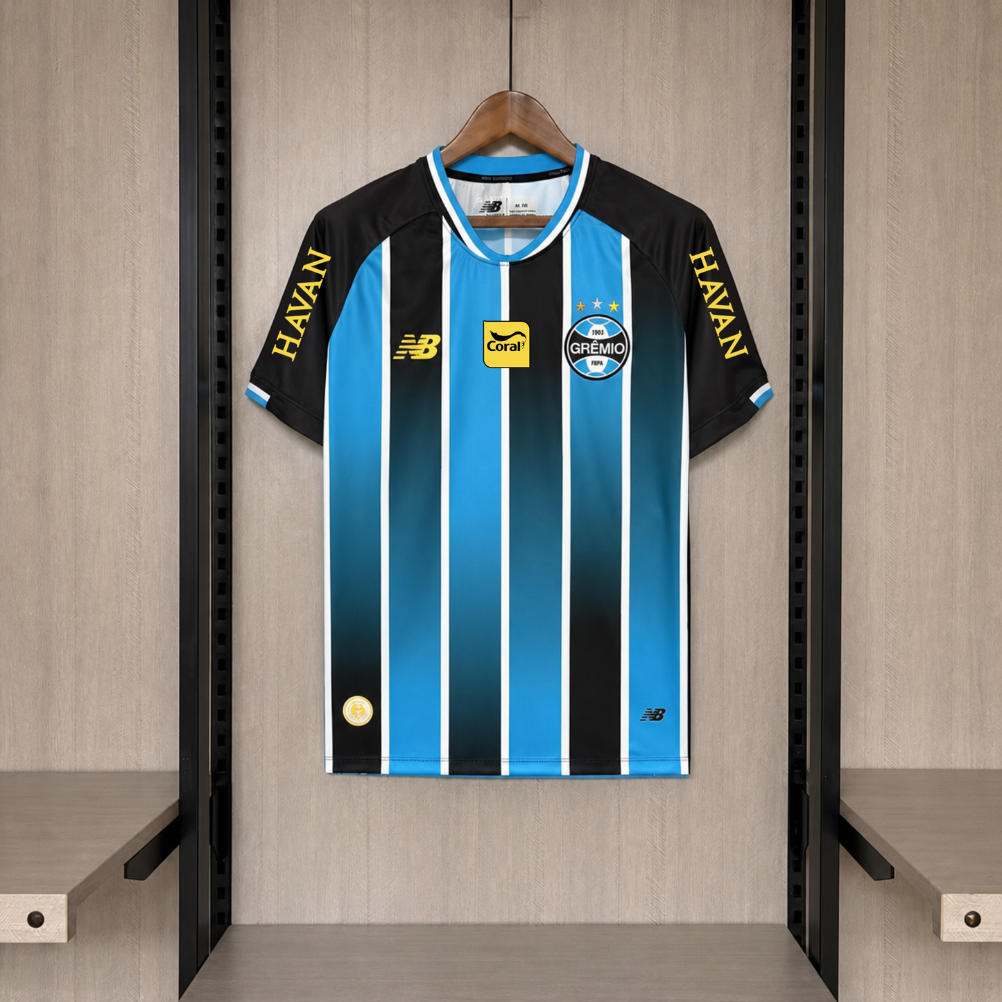 Grêmio Home 26/27 NB Patrocinadores Torcedor - Tricolor