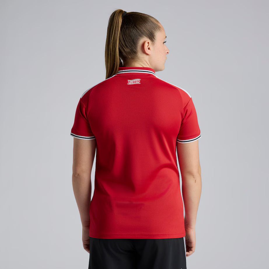 Manchester United 25/27 Feminina Adidas - Vermelho
