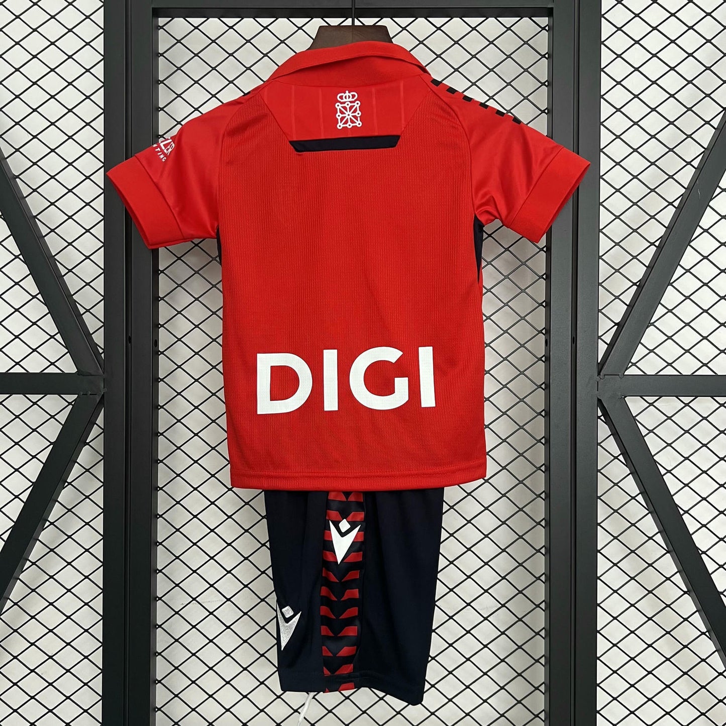 Kit Infantil Osasuna Home 25/26 - Vermelho