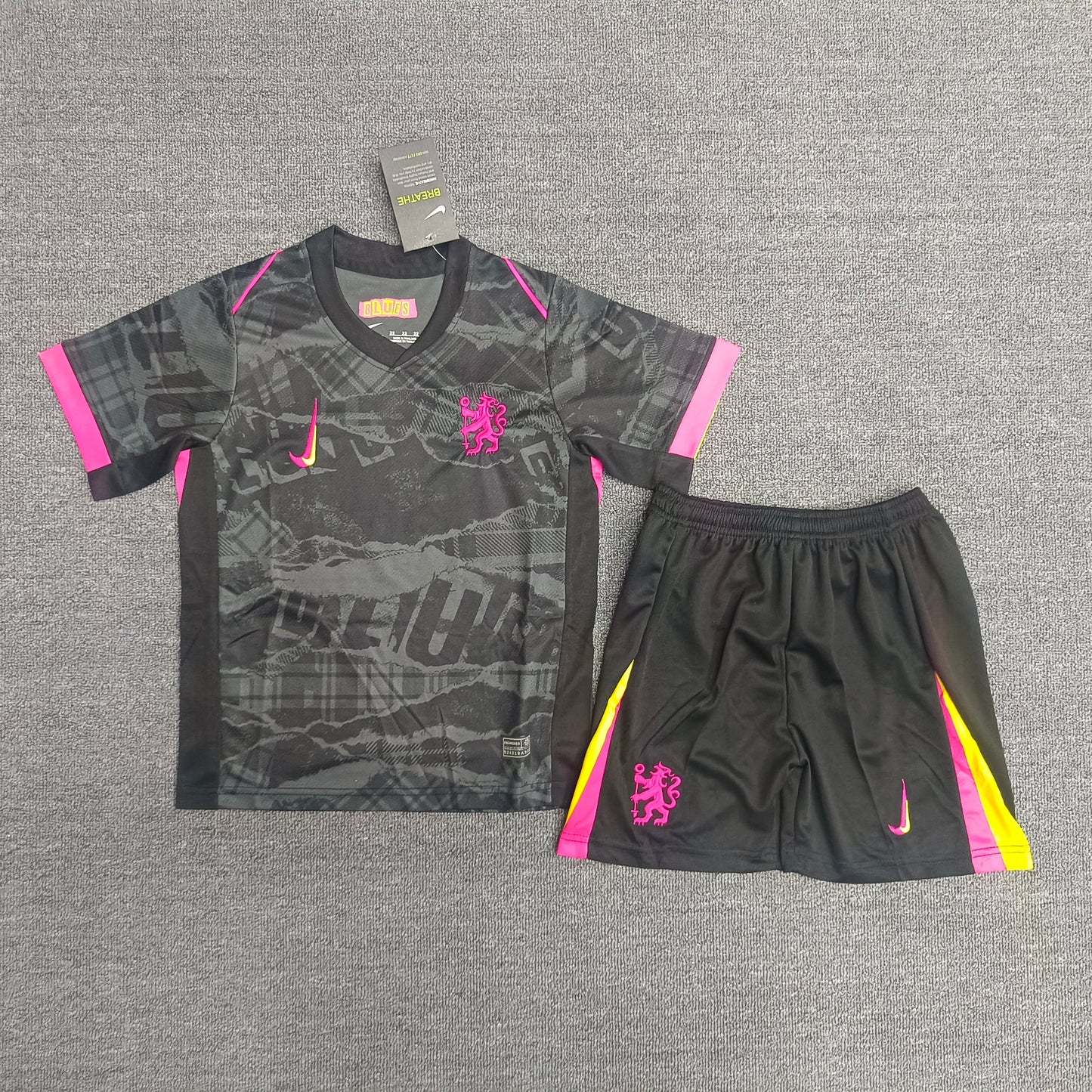 Kit Infantil Liverpool Goleiro 24/25 - Cinza