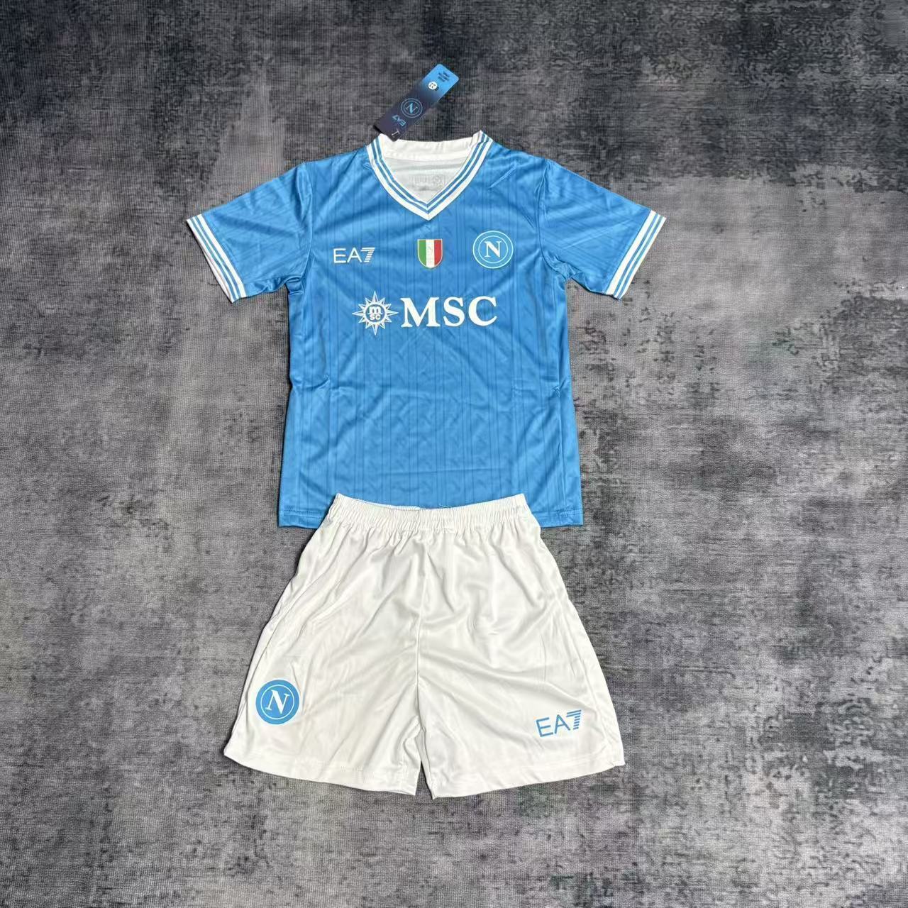 Kit Infantil Napoli Home 25/26  - Azul