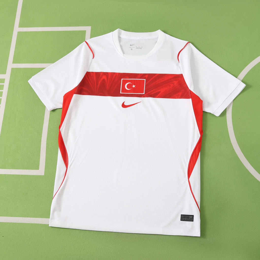 Turquia Away 26/27 Torcedor Nike - Branco e Vermelho
