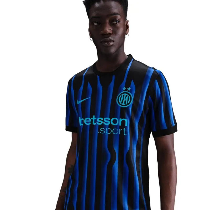 Inter de Milão Home 25/26 Torcedor Nike - Azul e Preto