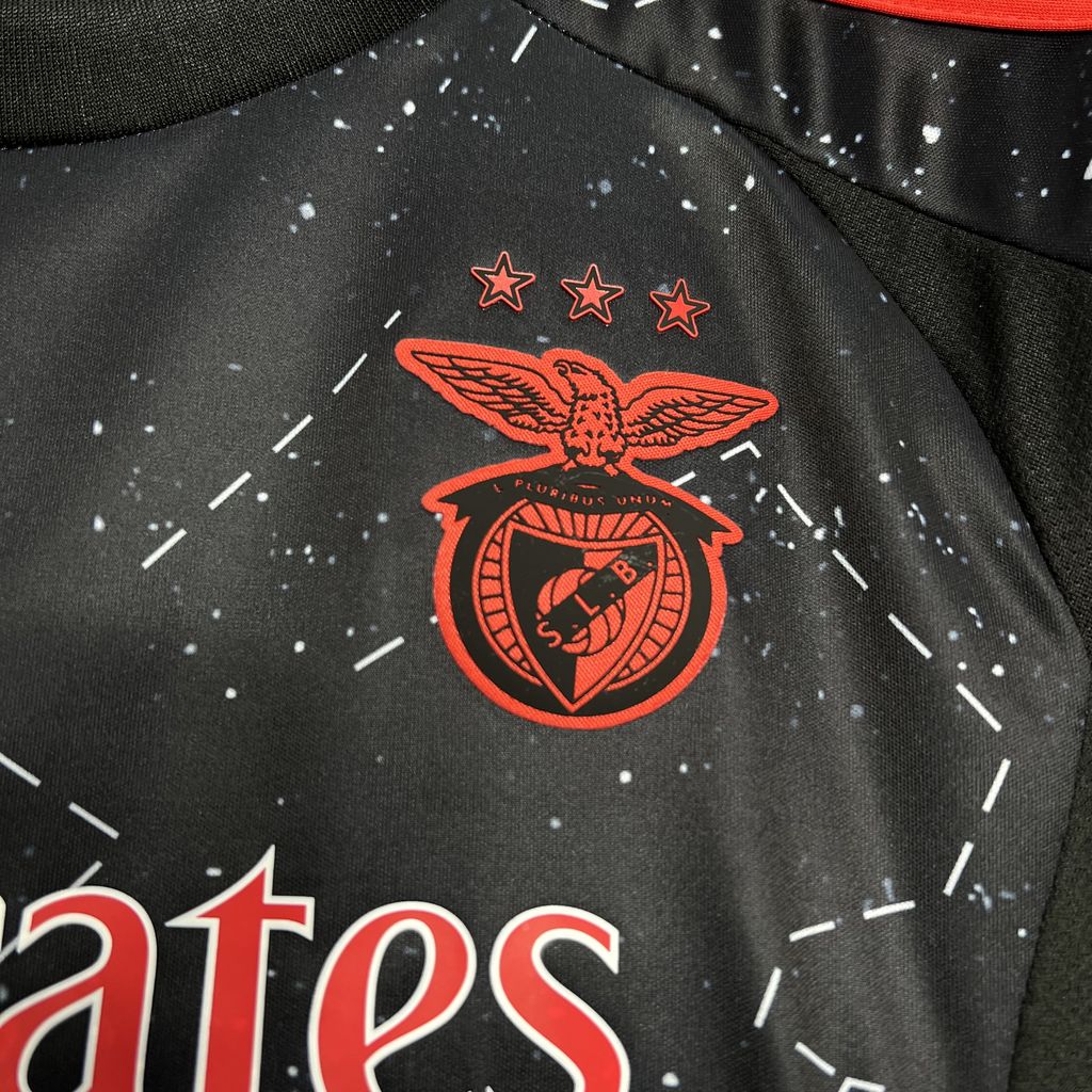 Kit Infantil Benfica Away 24/25 - Preto