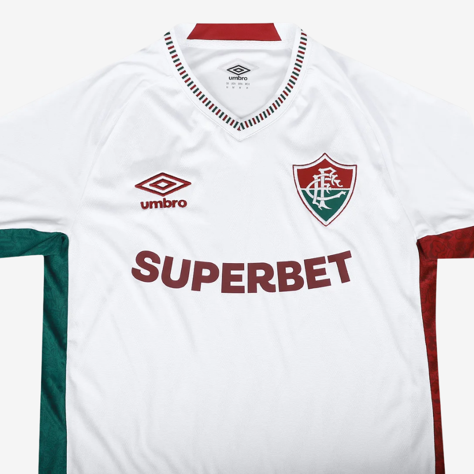 Fluminense Away 25/26 Torcedor Com Patrocínios Umbro Masculino