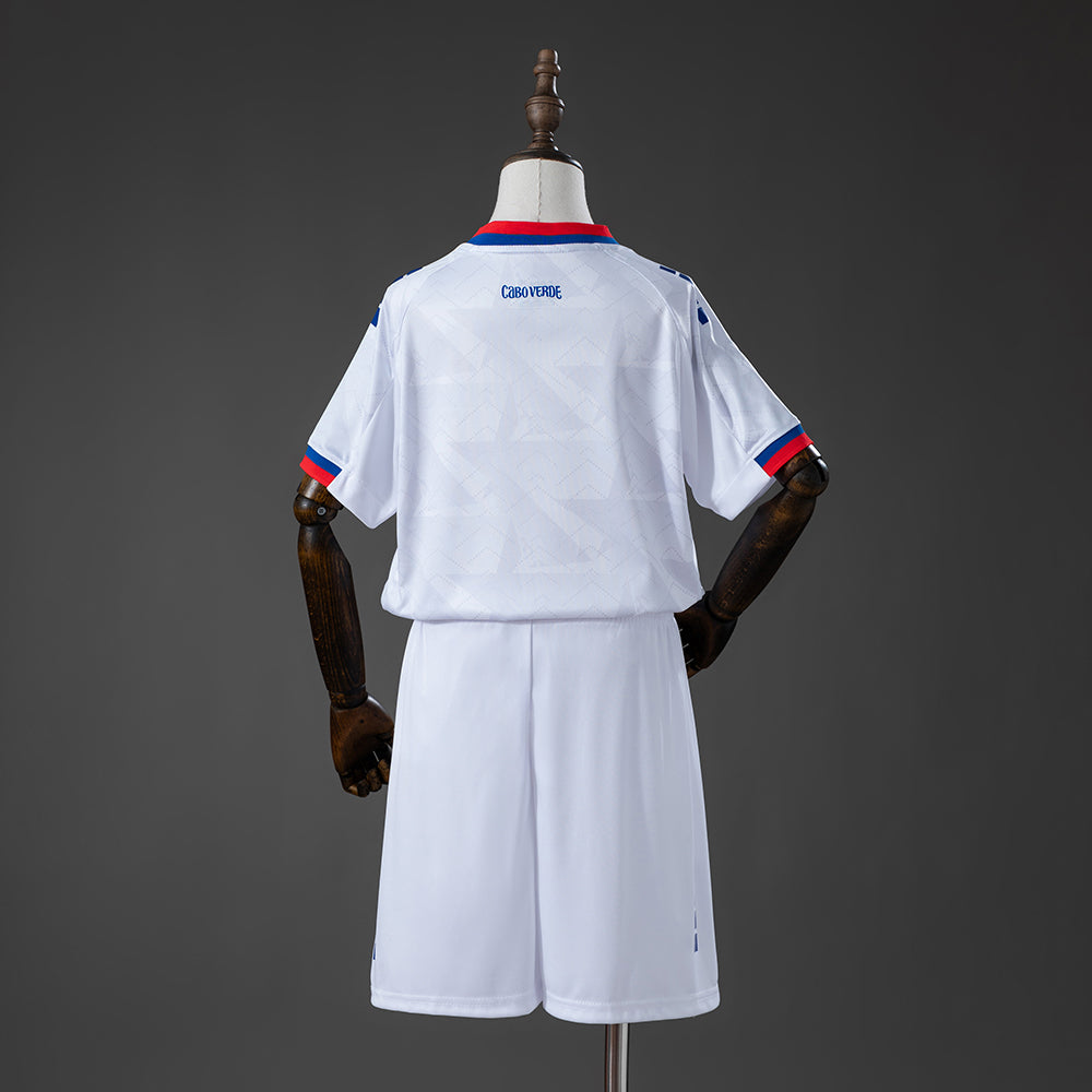 Kit Infantil Cabo Verde Away 26/27 - Branco