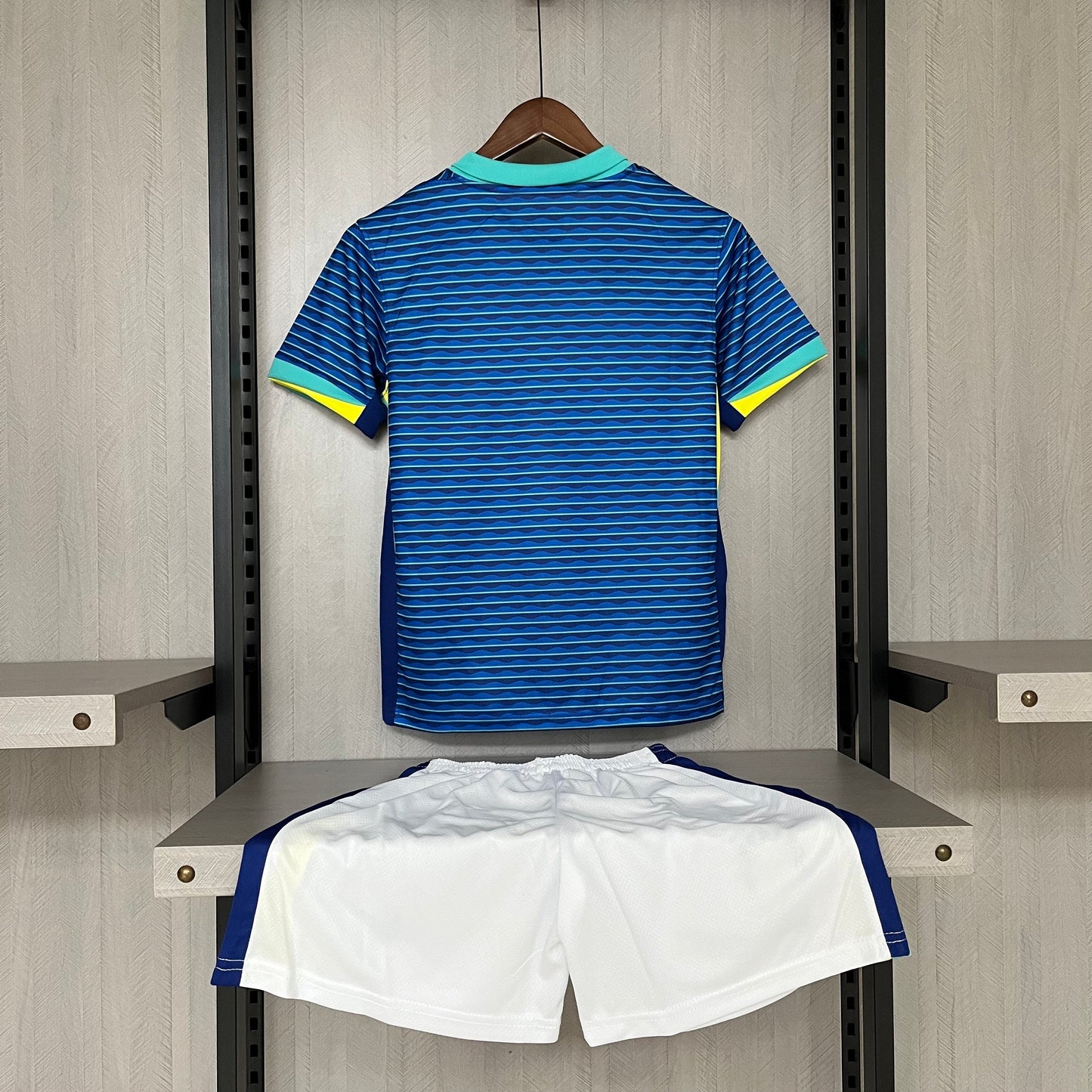 Kit Infantil Brasil Away 24/25 - Azul