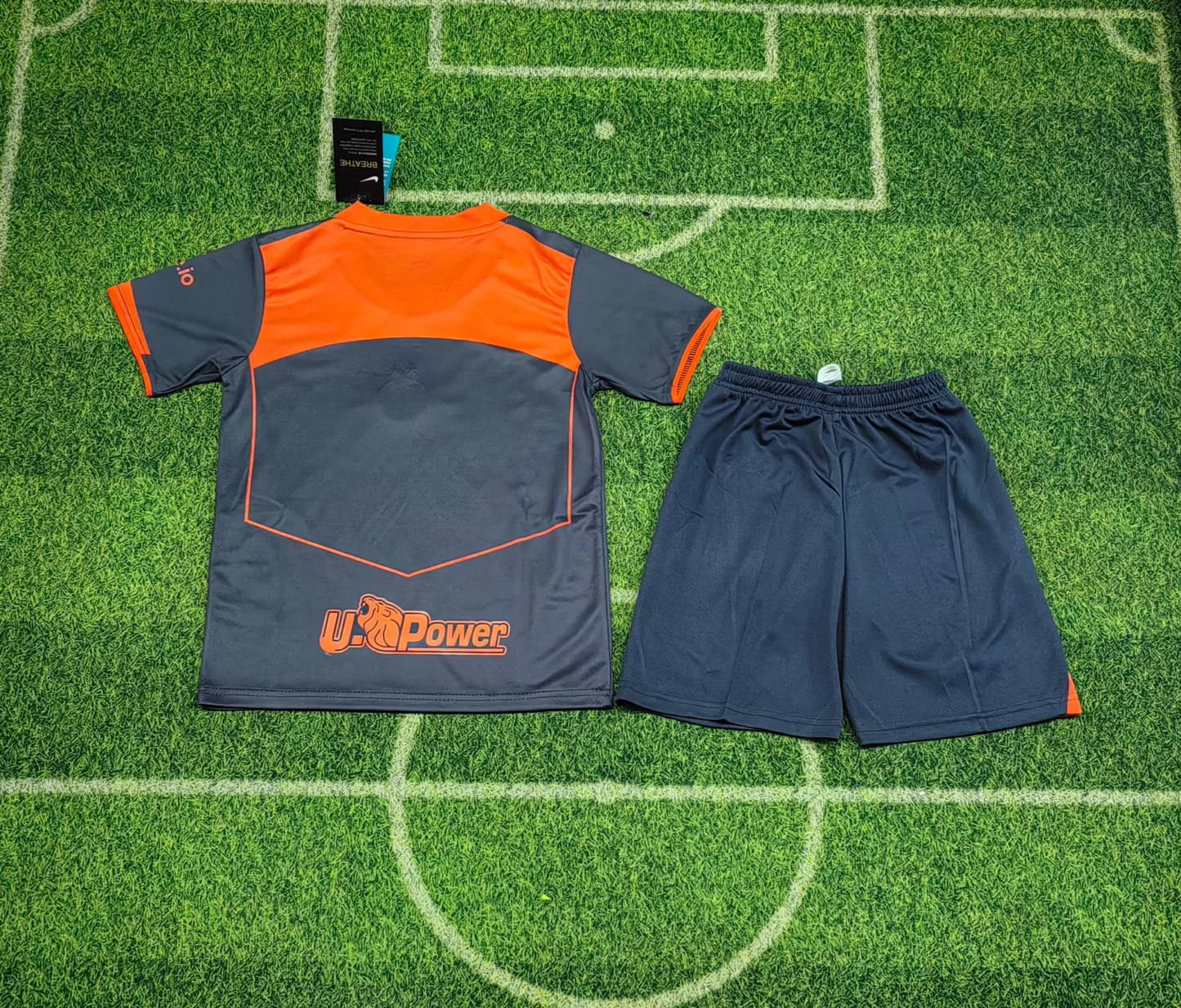 Kit Infantil Inter de Milão Third 25/26  - Azul Escuro e Laranja