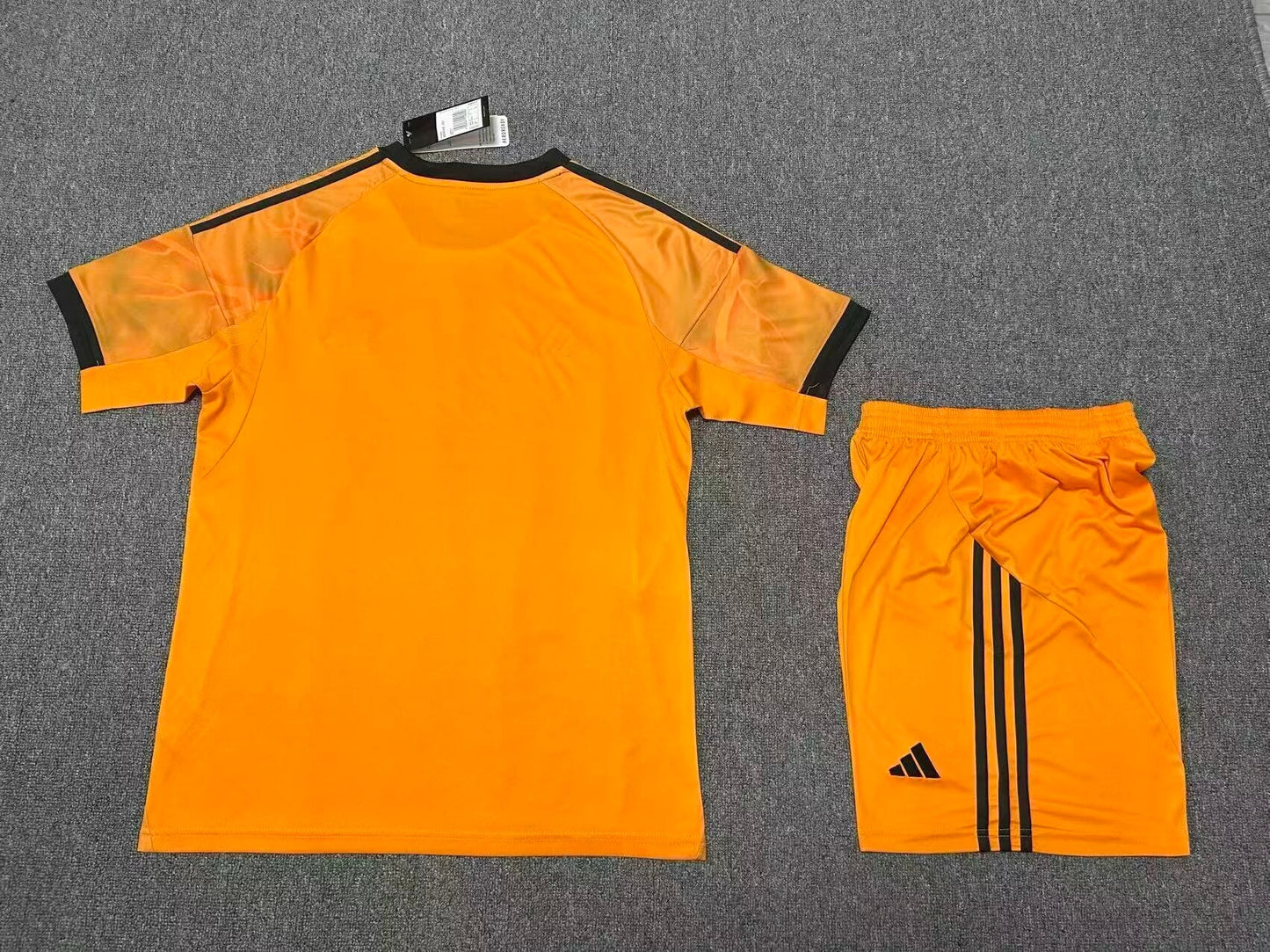 Kit Infantil Roma Away 25/26 - Laranja