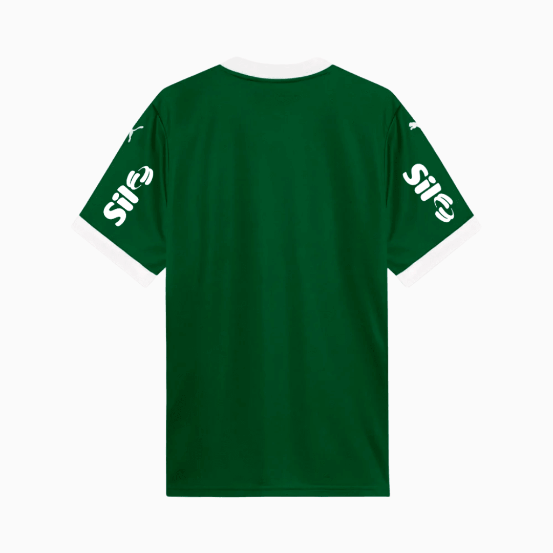 Palmeiras Home 25/26 Torcedor Com Patrocínios Puma Masculino - Verde