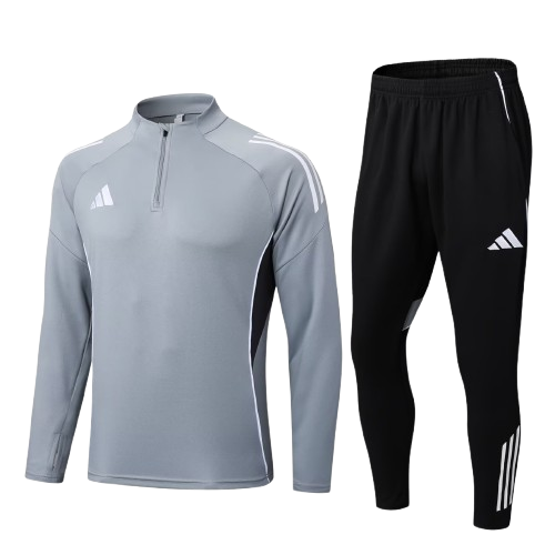 Kit Treino Agasalho + Calça - Cinza