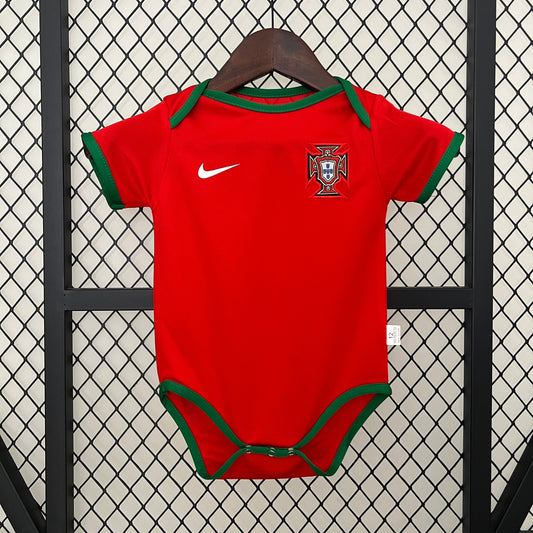 Body Bebê Infantil Portugal Home 24/25  Nike - Vermelho