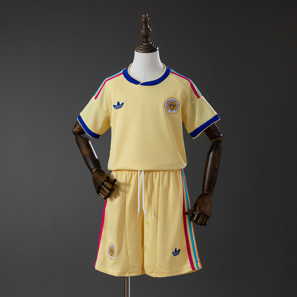 Kit Infantil Curaçao Away 26/27 - Amarela
