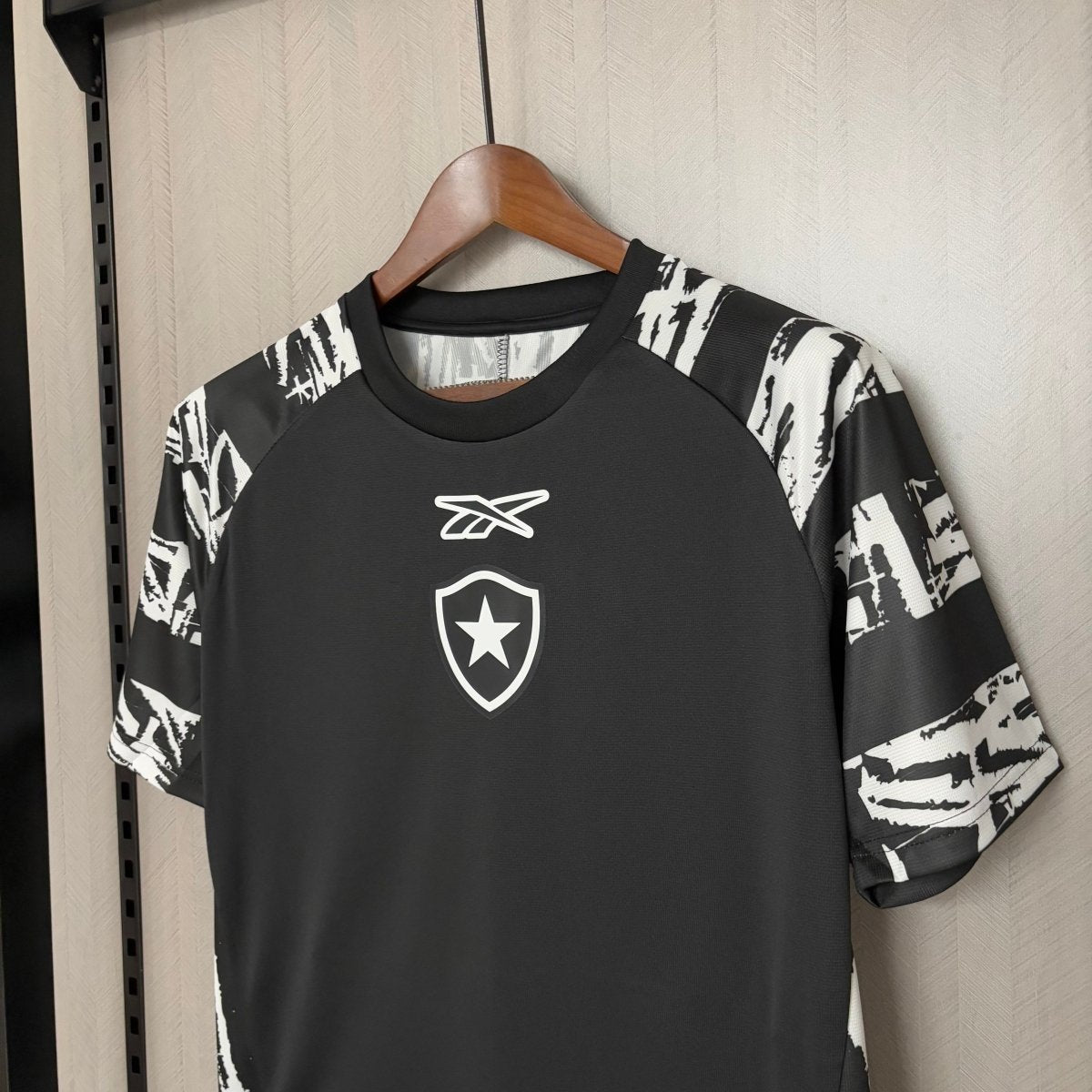 Botafogo Pré-Jogo 25/26 Torcedor Reebok Masculino - Preta