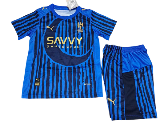 Kit Infantil Al Hilal Home 25/26 - Azul