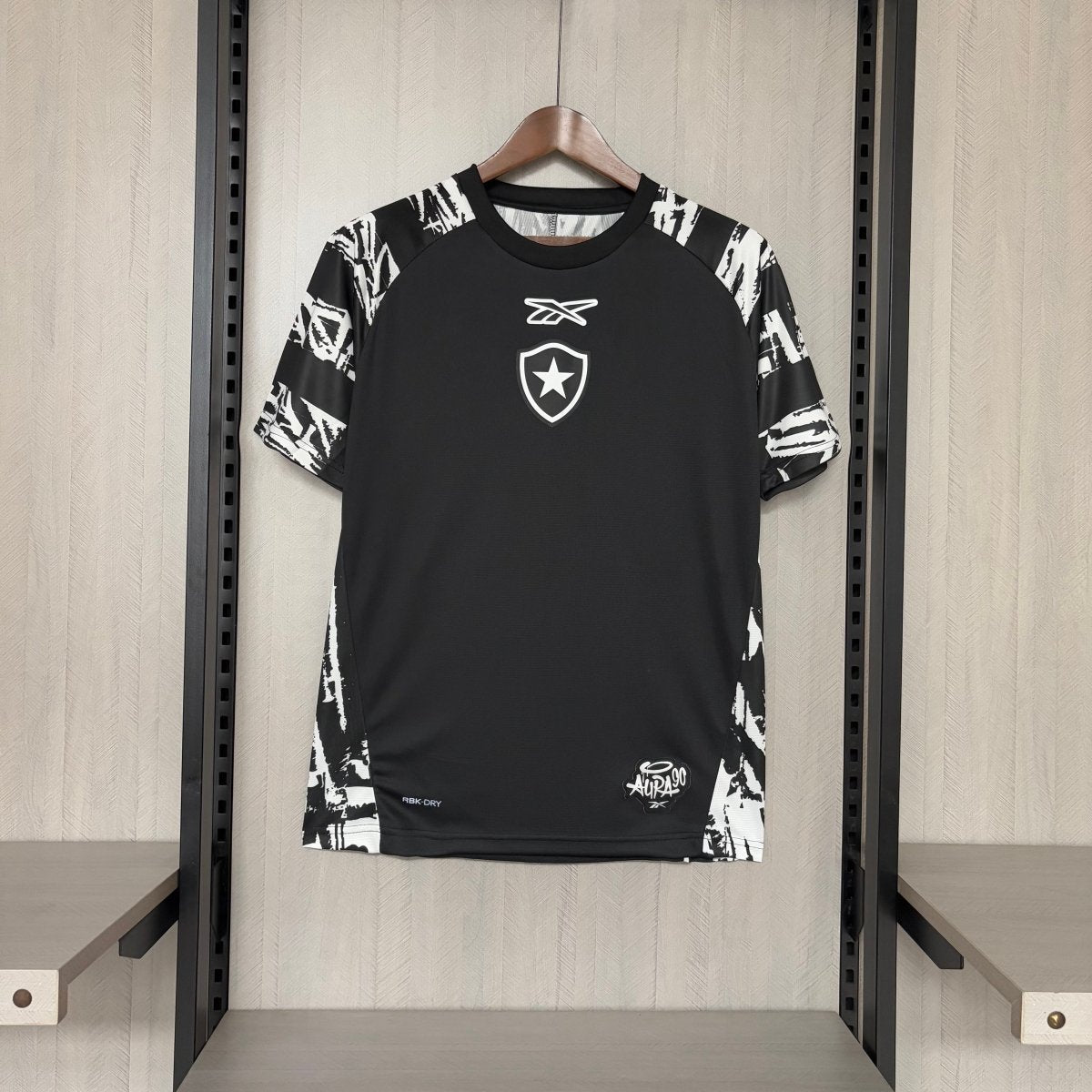 Botafogo Pré-Jogo 25/26 Torcedor Reebok Masculino - Preta