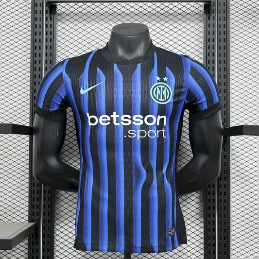 Inter de Milão Home 25/26 Jogador Nike - Azul e Preto