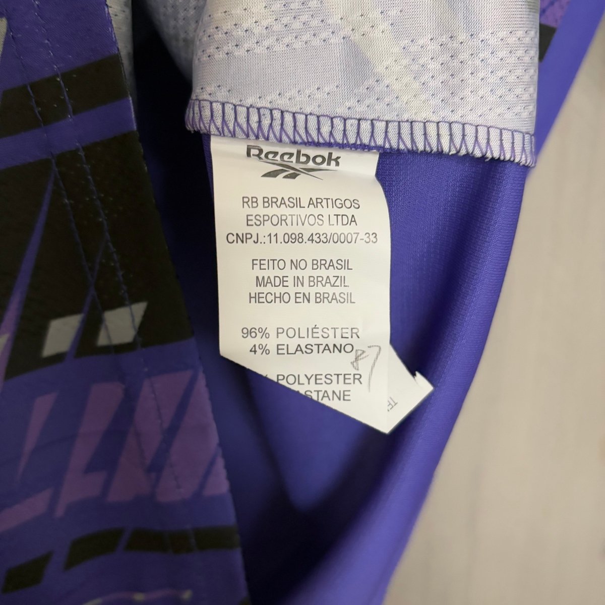 Botafogo Goleiro 25/26 Torcedor Rebook Masculino - Roxo