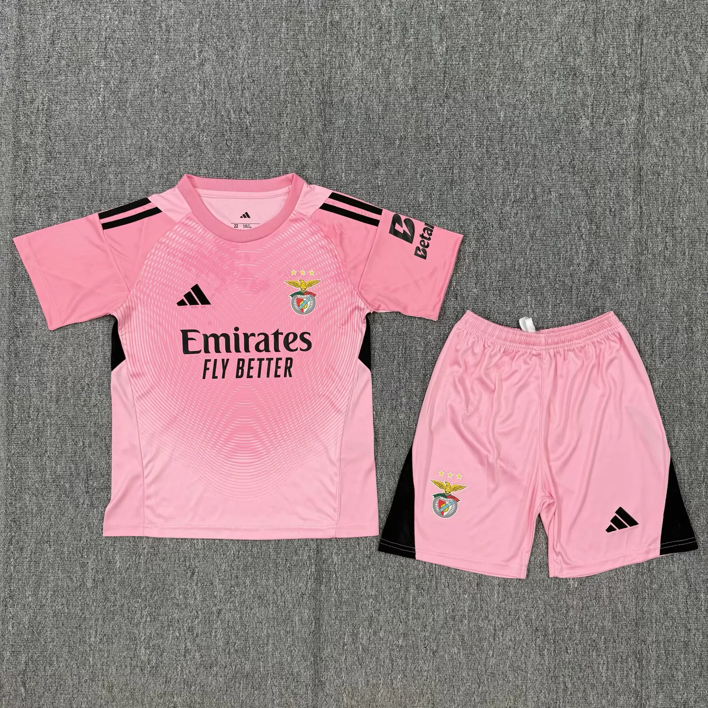 Kit Infantil Benfica Goleiro 25/26  - Rosa