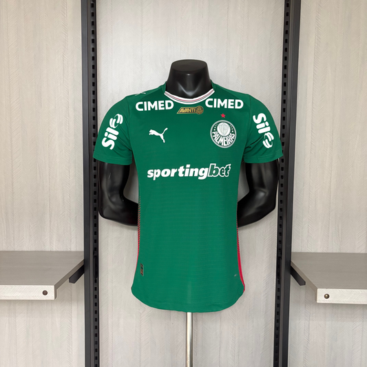 Palmeiras Home 26/27 Jogador Com Patrocínios Puma - Verde