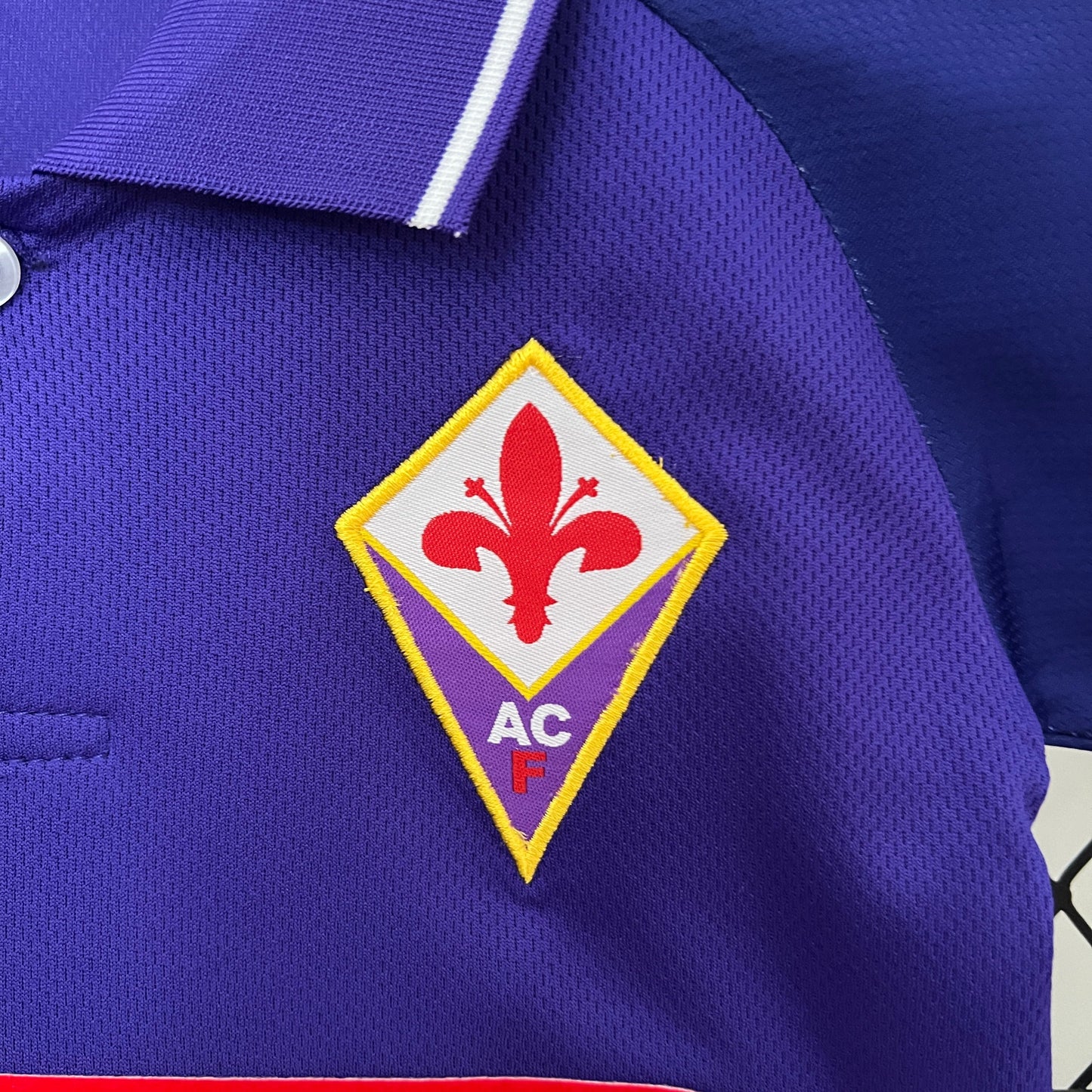 Kit Infantil Fiorentina Home Retrô 1998 - Roxo