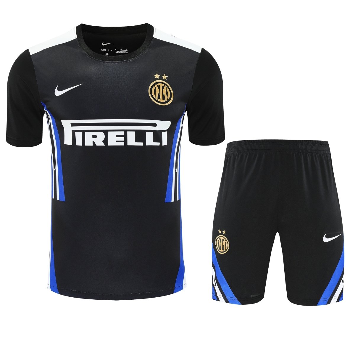 Kit de Treino Adulto Inter de Milao 25/26 Shorts e Camisa - Preto