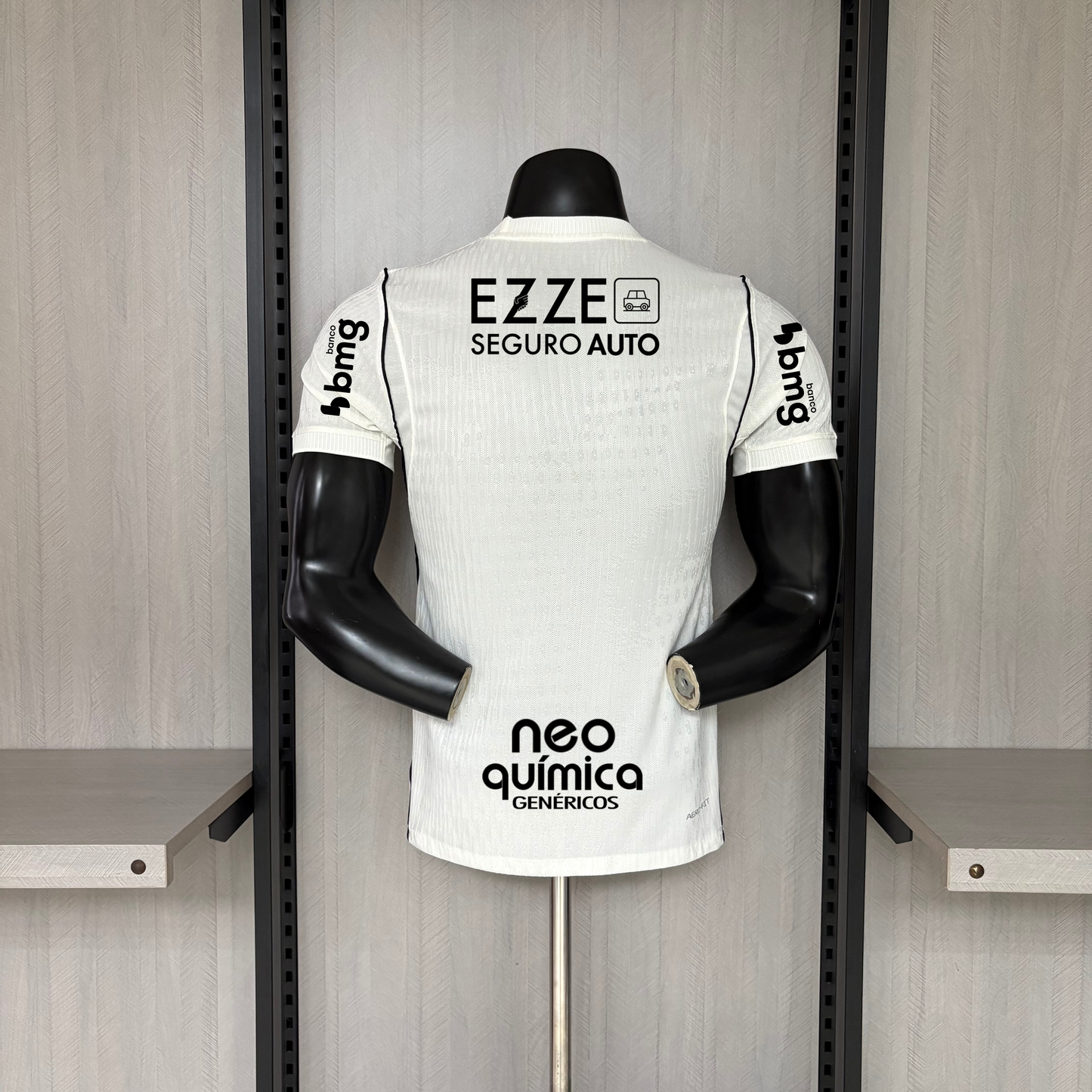 Corinthians Home 26/27 Jogador Com Patrocínios Nike  - Branca