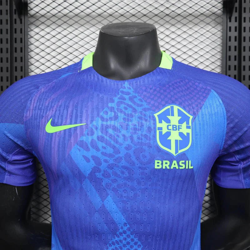 Brasil Away 25/26 Jogador Nike - Azul