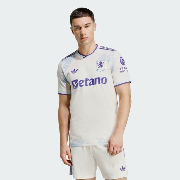 Aston Villa Third 25/26 Torcedor Adidas - Branca