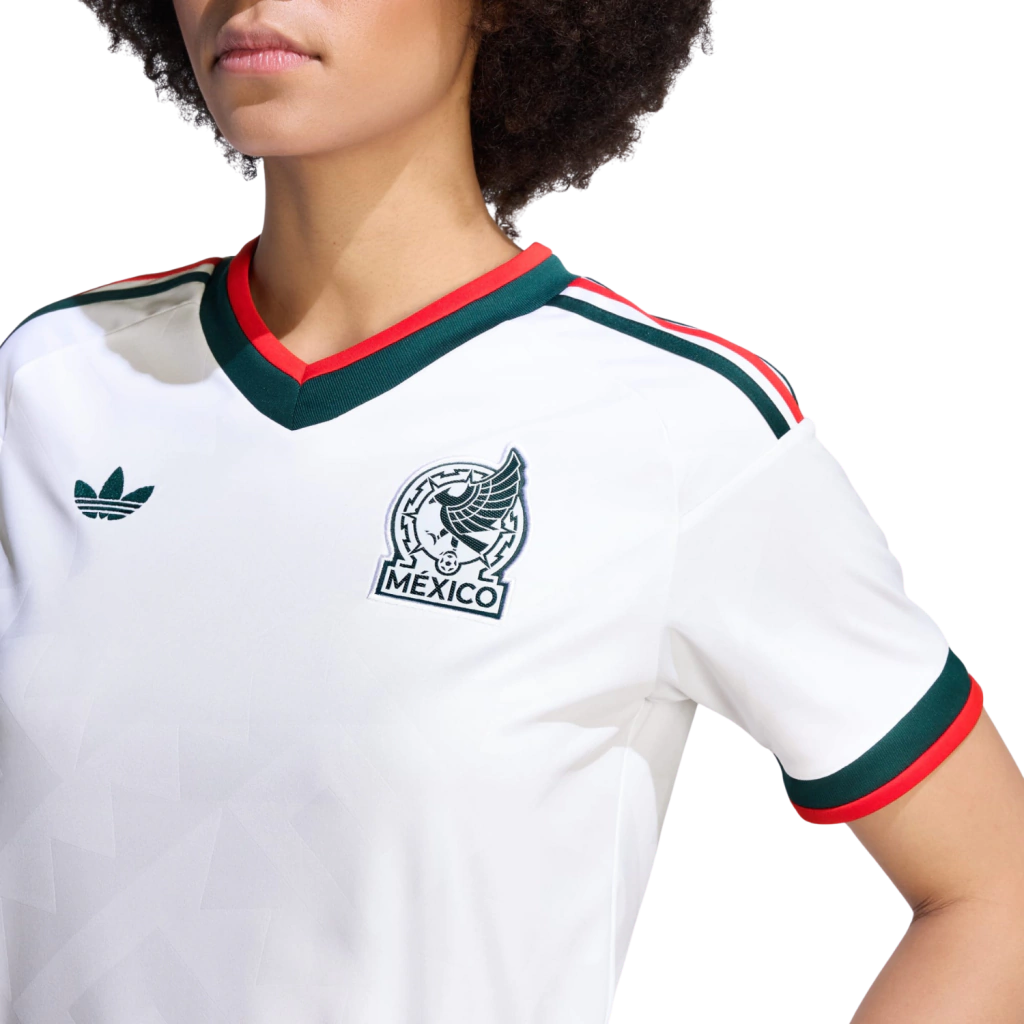 México Away 26/27 Feminino Adidas  - Branca