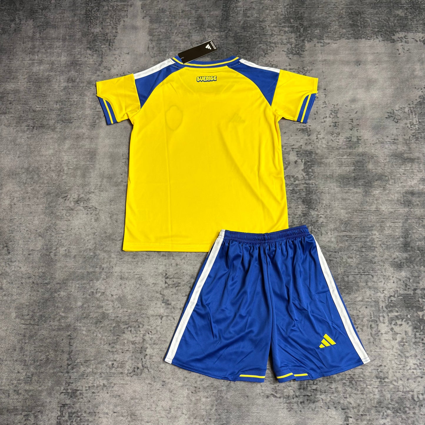 Kit Infantil Suécia Home 26/27 - Amarela
