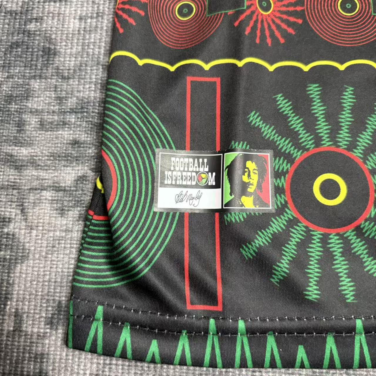 Kit Infantil Jamaica Away 26/27 - Preta