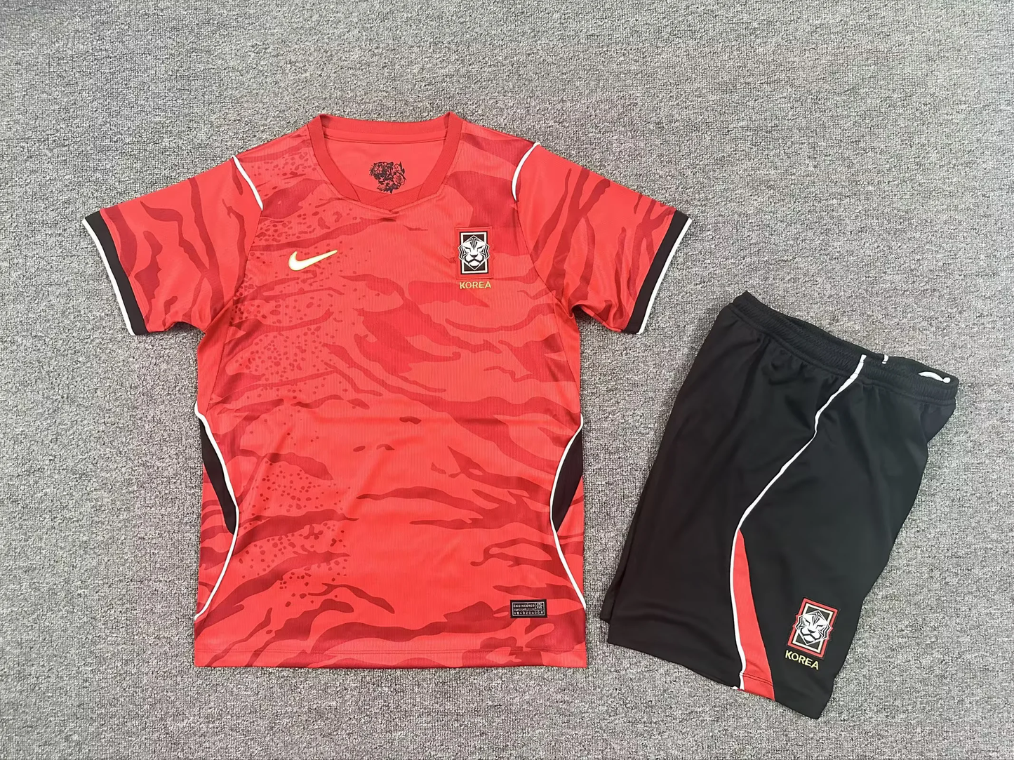 Kit Infantil Coreia Do Sul Home 26/27 - Vermelho