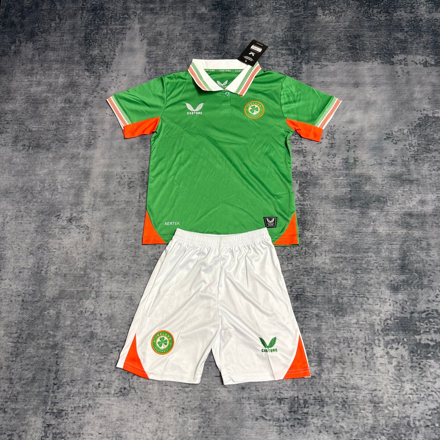 Kit Infantil  Irlanda Home 25/26  - Verde