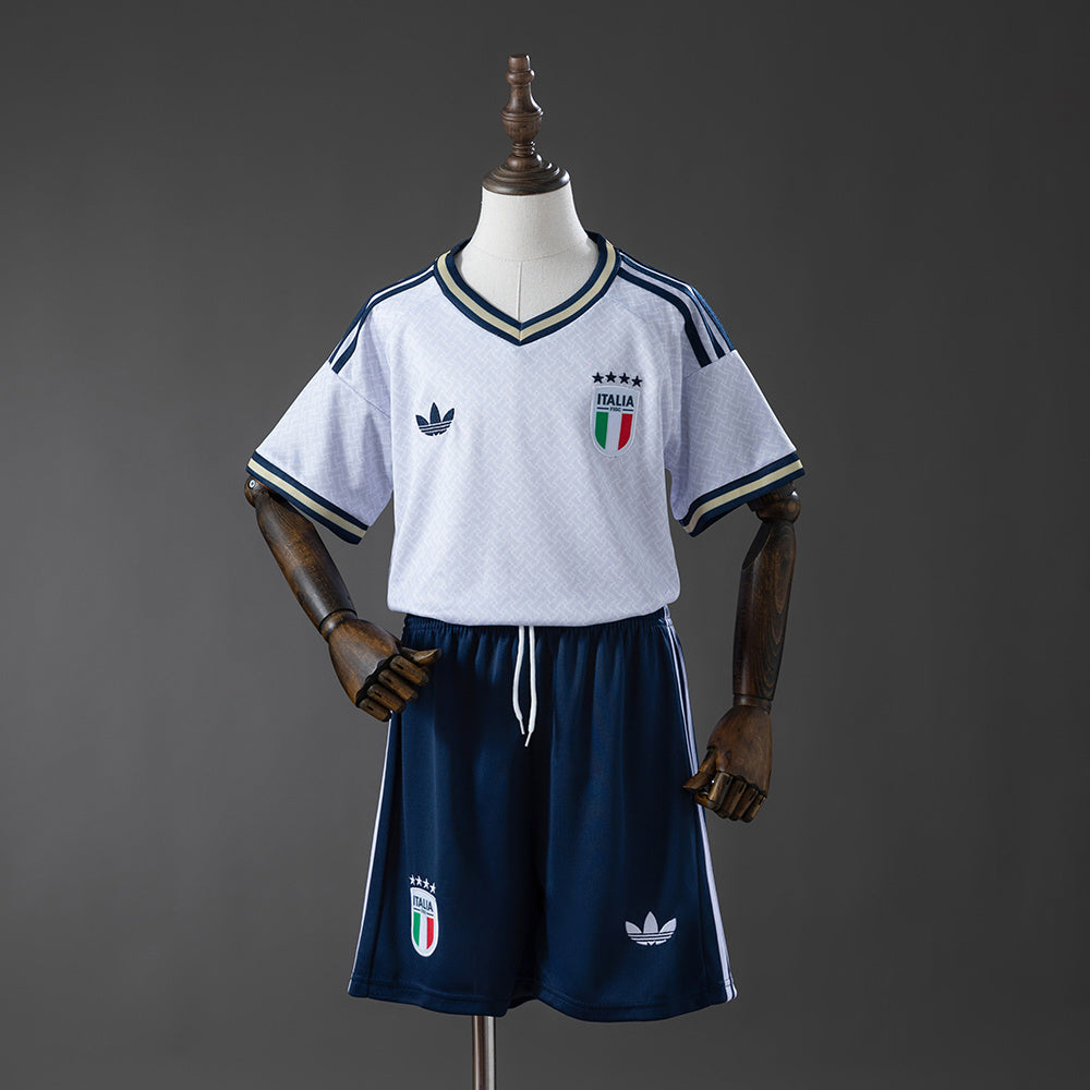 Kit Infantil Itália Away 26/27 - Branco