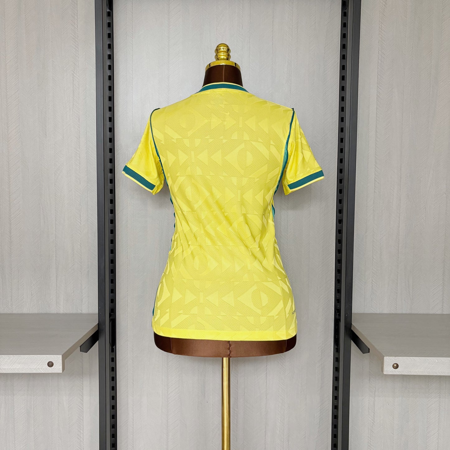 Brasil Home 26/27 Jogador Nike Feminina - Amarela