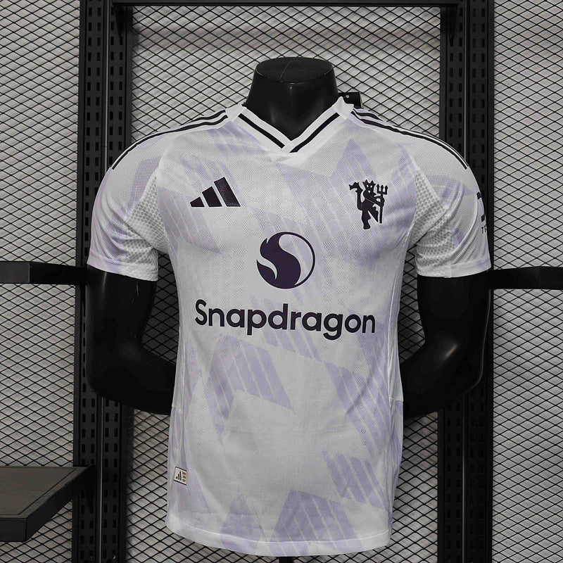 Manchester United 25/26 Away Jogador Adidas - Branca
