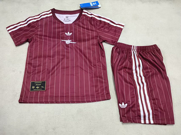 Kit Infantil Arsenal Originals 25/26 - Vinho