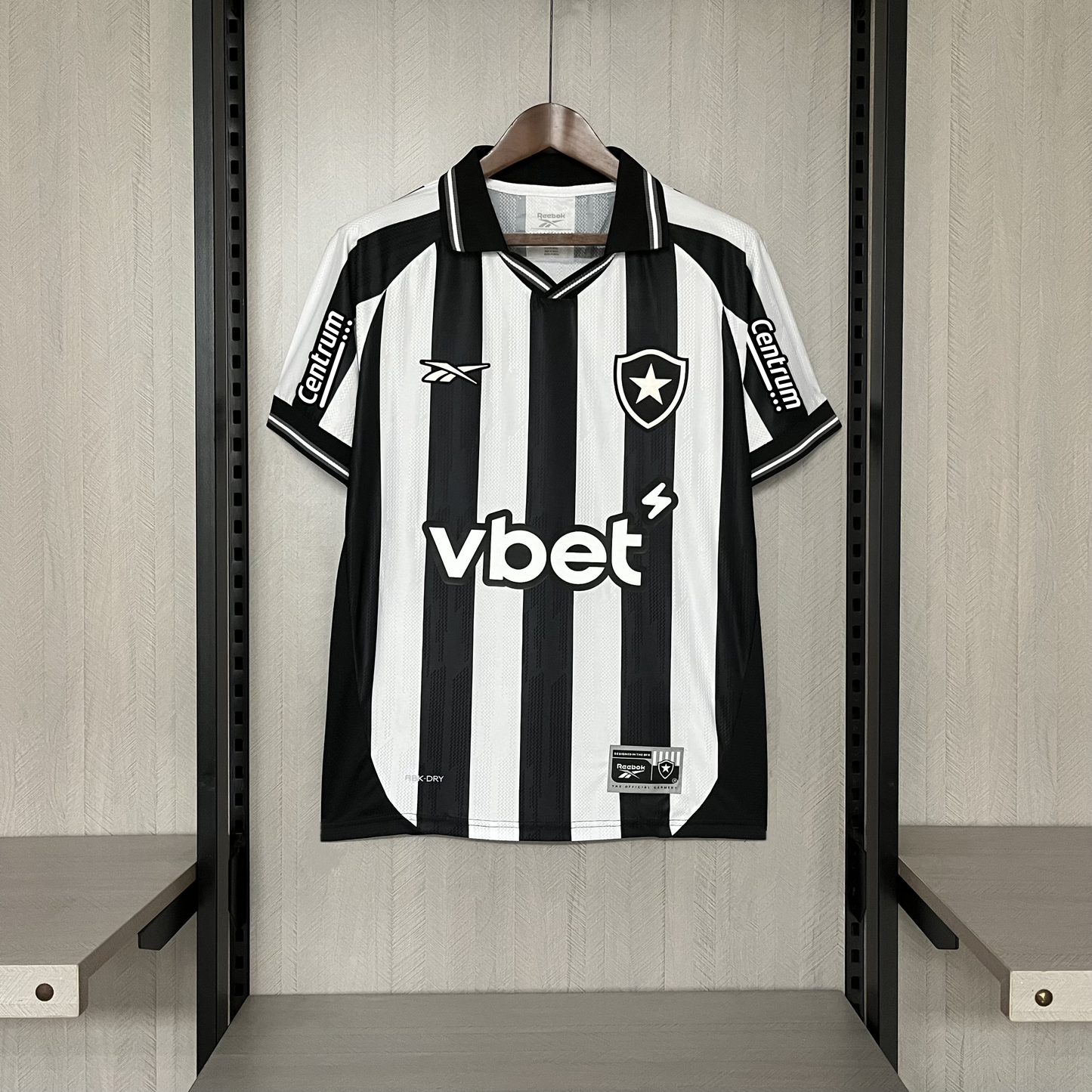 Botafogo Home 25/26 Patrocinadores Reebok  - Listrada