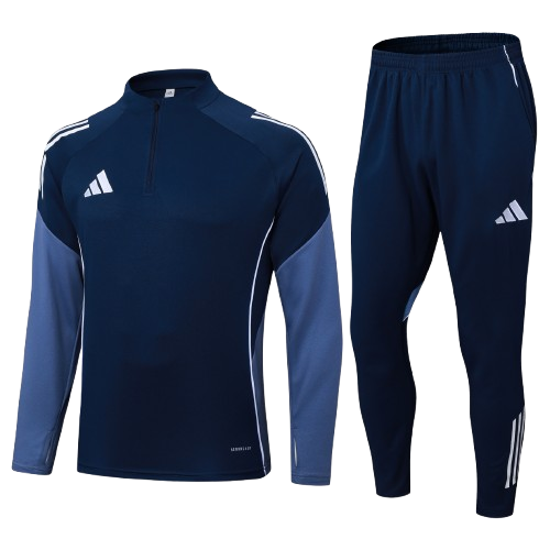 Kit Treino Agasalho + Calça - Azul